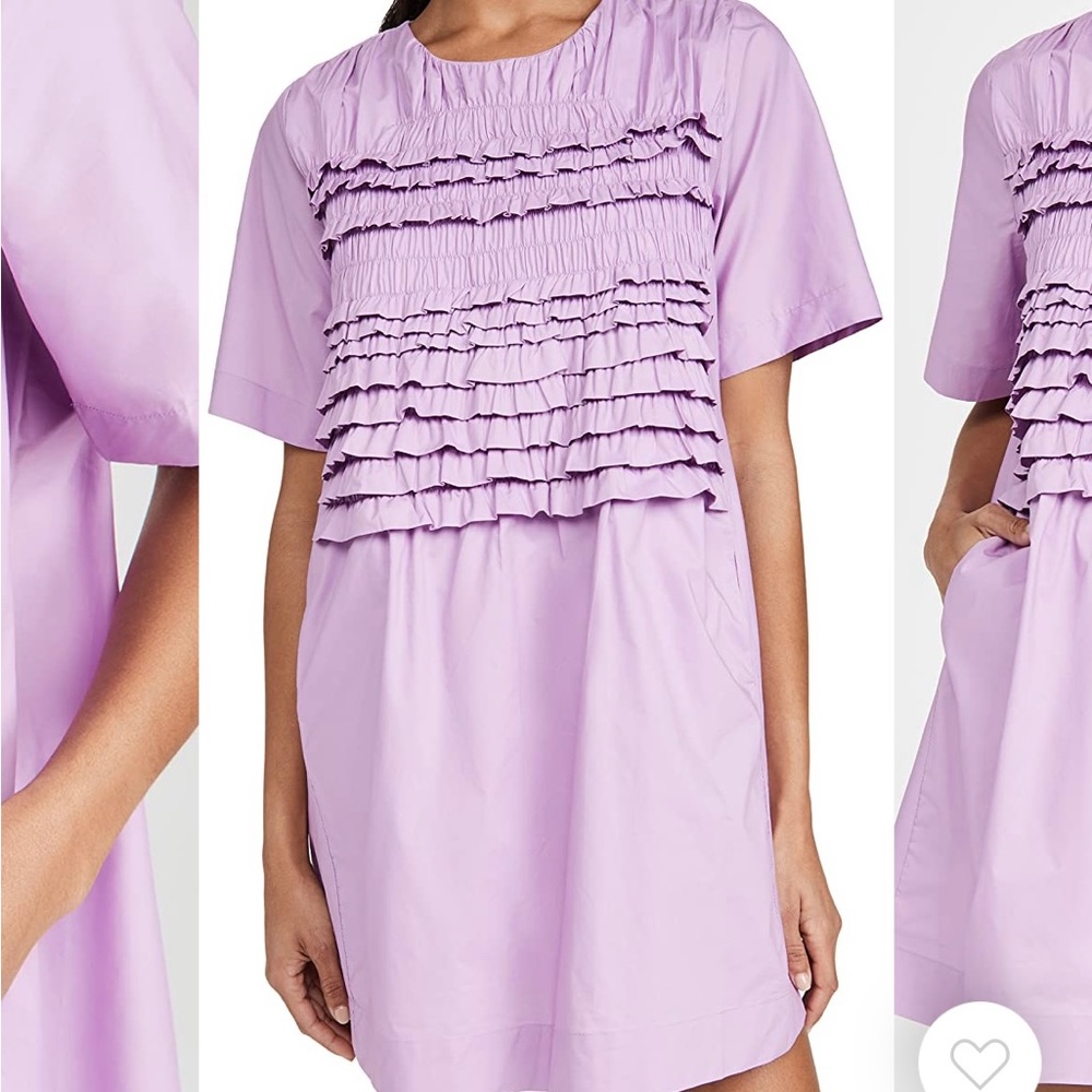 NWT English Factory Ruffle Tee Dress